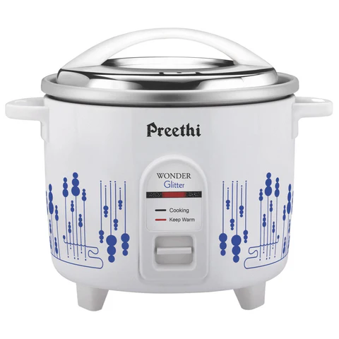 Preethi Rice Cooker, 1.0 Litre, Single Pan